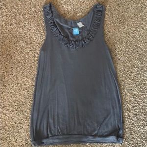 Barneys NY Gray Cotton Tank